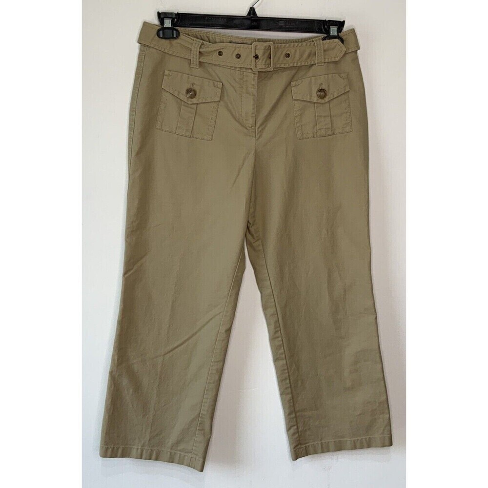 Ann Taylor Women's Belted Capri Pant